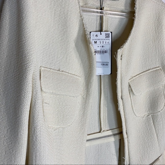 NWT Zara Woman Peplum Jacket - Picture 3 of 5